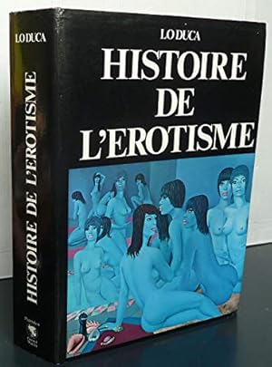 Bild des Verkufers fr Histoire de l'erotisme zum Verkauf von WeBuyBooks