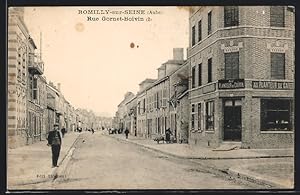 Carte postale Romilly-sur-Seine, Rue Gornet-Boivin