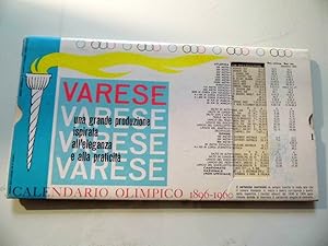 VARESE CALENDARIO OLIMPICO 1896 - 1960