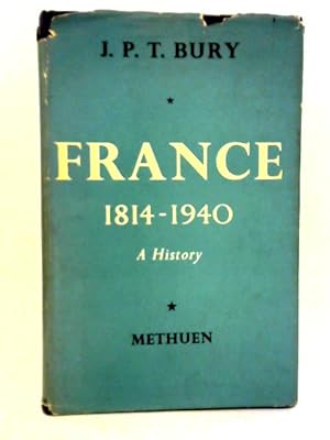 Bild des Verkufers fr France 1814-1940 zum Verkauf von World of Rare Books