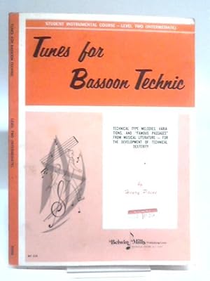 Bild des Verkufers fr Tunes for Bassoon Technic Level Two (Intermediate) zum Verkauf von World of Rare Books