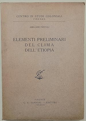 Elementi preliminari del clima dell'Etiopia