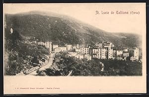 Carte postale Ste Lucie de Tallano, vue partielle