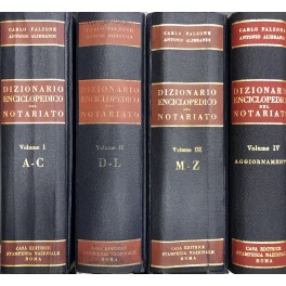 Immagine del venditore per Dizionario enciclopedico del notariato venduto da Libreria Antiquaria Giulio Cesare di Daniele Corradi