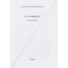 Bild des Verkufers fr La cambiale zum Verkauf von Libreria Antiquaria Giulio Cesare di Daniele Corradi