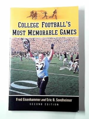 Seller image for College football's most memorable games for sale by Cotswold Internet Books