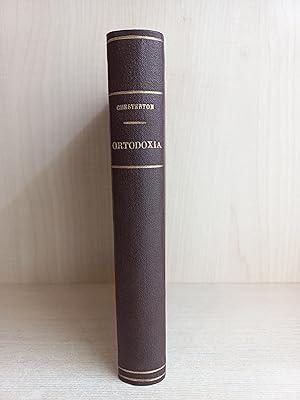 Imagen del vendedor de Ortodoxia. Chesterton. Editorial Calleja, 1917. a la venta por Bibliomania