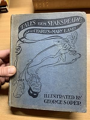 1929 "TALES FROM SHAKSPEARE" CHARLES & MARY LAMB ILLUSTRATED FICTION BOOK