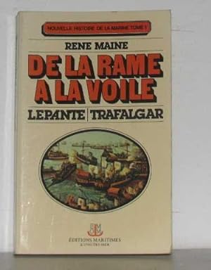 Seller image for De la rame a la voile tome I for sale by Ammareal
