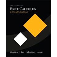 Bild des Verkufers fr Brief Calculus and Its Applications zum Verkauf von eCampus