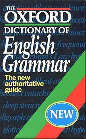 Seller image for The Oxford Dictionary English Grammar for sale by Ammareal