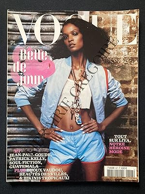 VOGUE PARIS-N°827-MAI 2002-LIYA KEBEDE