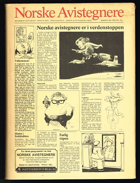 Norske Avistegnere. -