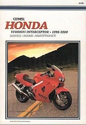 Bild des Verkufers fr Honda VF800FI Interceptor Motorcycle (1998-2000) Service Repair Manual zum Verkauf von BuchWeltWeit Ludwig Meier e.K.