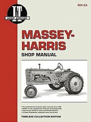 Image du vendeur pour Massey Harris 21 Colt, 23 Mustang, 33-555 Tractor Service Repair Manual mis en vente par BuchWeltWeit Ludwig Meier e.K.