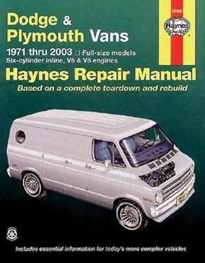 Seller image for Dodge Tradesman, Sportsman & Plymouth Voyager Full-Size Vans 1971-03 for sale by BuchWeltWeit Ludwig Meier e.K.