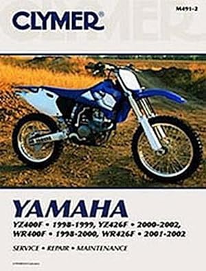 Imagen del vendedor de Yamaha YZ400F, YZ426F, WR400F & WR426F Motorcycle (1998-2002) Service Repair Manual a la venta por BuchWeltWeit Ludwig Meier e.K.
