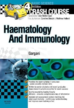 Imagen del vendedor de Crash Course Haematology and Immunology, a la venta por WeBuyBooks