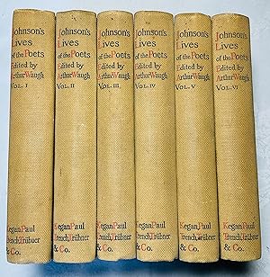 Seller image for Johnson's Lives of the Poets [6 volume set, complete] for sale by Hadwebutknown