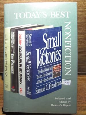 Imagen del vendedor de TODAY'S BEST NONFICTION (Vol. 10) - Freeing the Whales - Eichmann in my Hands - Small Victories - The Plumber a la venta por The Book Abyss