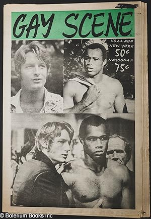 Image du vendeur pour Gay Scene: National homophile monthly; vol 5, #12, May 1975: Mandingo cover mis en vente par Bolerium Books Inc.