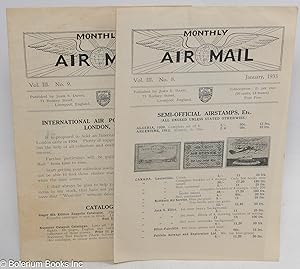 Monthly Air Mail, Vol. III, Nos. 8 and 9, January and February, 1933