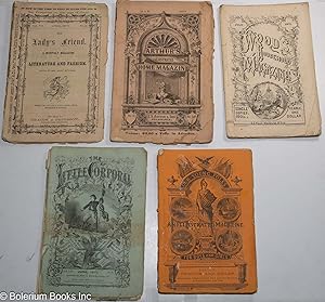 Imagen del vendedor de The Lady's Friend. A Monthly Magazine of Literature and Fashion. Vol. VII. No. 4. April, 1870 [plus four other similar magazines from the same period, unduplicated] a la venta por Bolerium Books Inc.