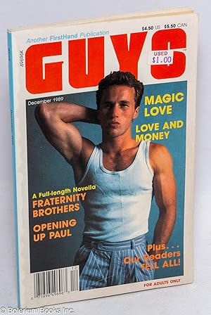 Immagine del venditore per Guys magazine: vol. 2, #5, December 1989 venduto da Bolerium Books Inc.