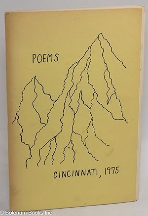 Seller image for Poems Cincinnati, 1975 for sale by Bolerium Books Inc.