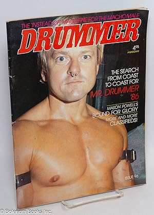 Imagen del vendedor de Drummer: #96: The search for Mr. Drummer '86 a la venta por Bolerium Books Inc.