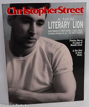 Immagine del venditore per Christopher Street: vol. 13, #12, February 1991, whole #156; a New Literary Lion, Ken Siman venduto da Bolerium Books Inc.