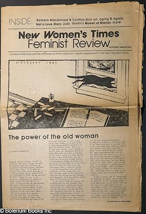 Imagen del vendedor de New Women's Times Feminist Review: a review of literature and the arts issued six times a year as a regular supplement to the New Women's Times; #26, supplement to NWT vol. 9, #25, January 1983 a la venta por Bolerium Books Inc.