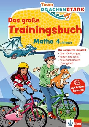 Seller image for Klett Team Drachenstark: Das groe Trainingsbuch Mathe 4. Klasse Der komplette Lernstoff for sale by primatexxt Buchversand