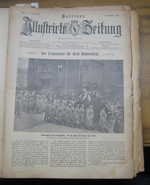 Berliner Illustrirte Zeitung. Kompletter X. Jahrgang 1901 in einem Band, mit den Nummern 1 - 52 f...