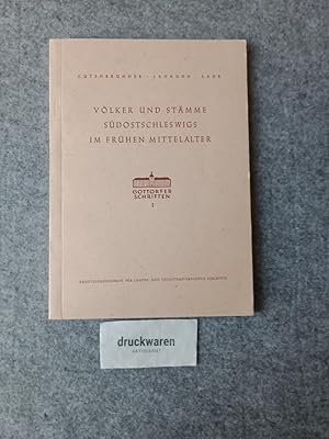 Imagen del vendedor de Vlker und Stmme Sdostschleswigs im frhen Mittelalter. Gottorfer Schriften zur Landeskunde Schleswig-Holsteins Bd. 1. a la venta por Druckwaren Antiquariat