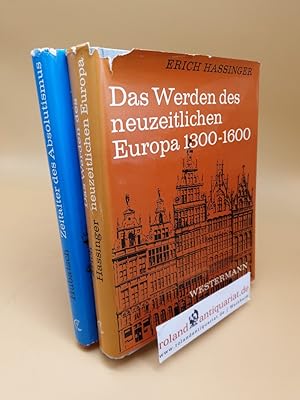 Image du vendeur pour Geschichte der Neuzeit ; Das Werden des neuzeitlichen Europa 1300-1600 ; Das Zeitalter des Absolutismus 1600-1789 ; (2 Bnde) mis en vente par Roland Antiquariat UG haftungsbeschrnkt