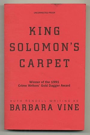 Seller image for King Solomon's Carpet for sale by Between the Covers-Rare Books, Inc. ABAA