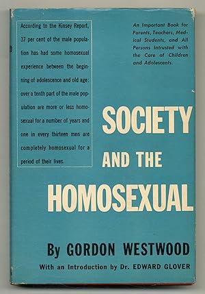 Imagen del vendedor de Society and the Homosexual a la venta por Between the Covers-Rare Books, Inc. ABAA