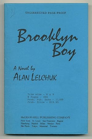 Bild des Verkufers fr Brooklyn Boy zum Verkauf von Between the Covers-Rare Books, Inc. ABAA