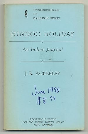 Seller image for Hindoo Holiday: An Indian Journal for sale by Between the Covers-Rare Books, Inc. ABAA