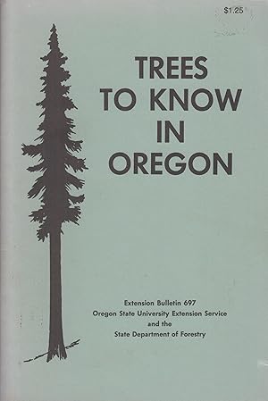 Seller image for Trees to Know in Oregon for sale by Adventures Underground