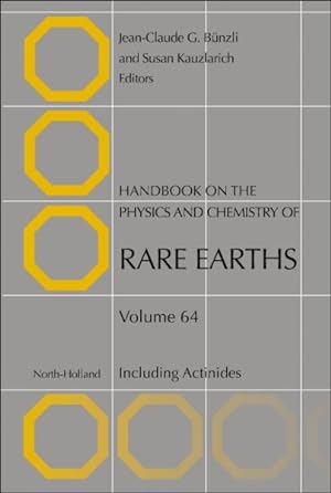Immagine del venditore per Handbook on the Physics and Chemistry of Rare Earths : Including Actinides venduto da GreatBookPrices