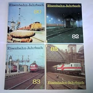 Immagine del venditore per Eisenbahn-Jahrbuch 1980 / 1982 / 1983 / 1985. Ein internationaler berblick. Zusammen 4 Bnde venduto da Celler Versandantiquariat