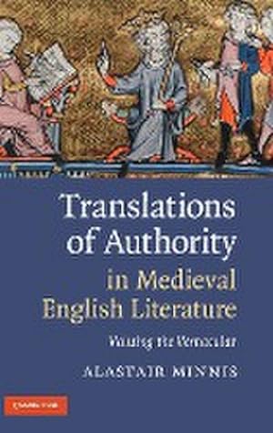 Bild des Verkufers fr Translations of Authority in Medieval English Literature zum Verkauf von AHA-BUCH GmbH