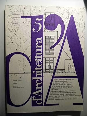 RIVISTA D'ARCHITETTURA Anno II N. 5 1991