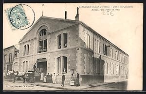 Carte postale Miramont, Usines de Conserves, Maison Félix Potin de Paris