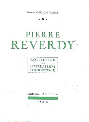 Autografato !!! Pierre Reverdy