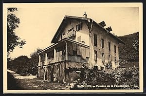 Carte postale Samoens, Pension de la Falconnière