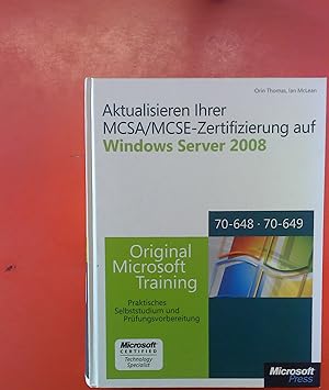 Imagen del vendedor de Aktualisieren Ihrer MCSA/MCSE-Zertifizierung auf Windows Server 2008 (Mit 2 CDs) a la venta por biblion2