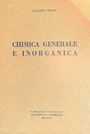 Immagine del venditore per Chimica generale e inorganica venduto da Miliardi di Parole